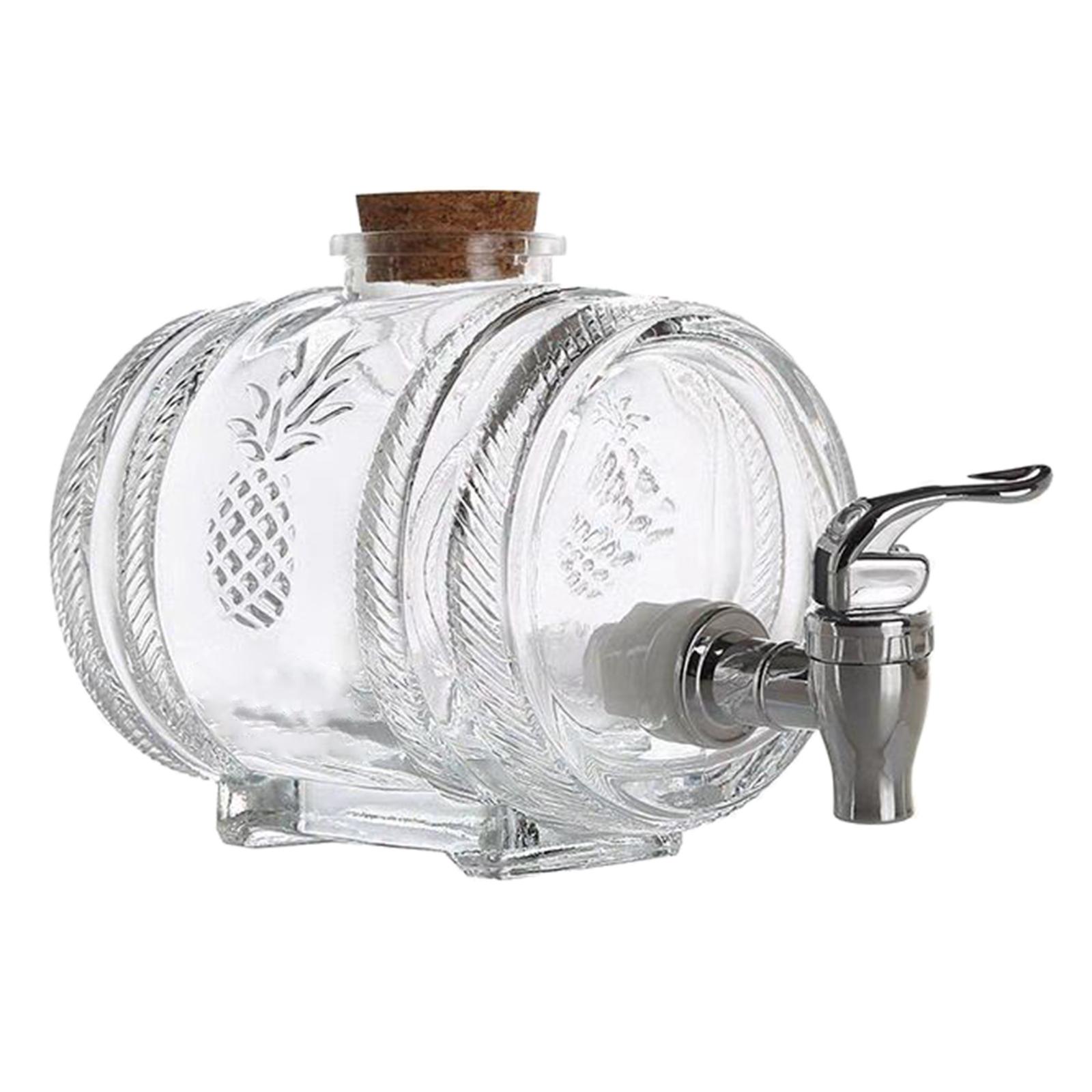 Premium Glass Barrel Dispenser - Wine Beer Spirit recension och pris