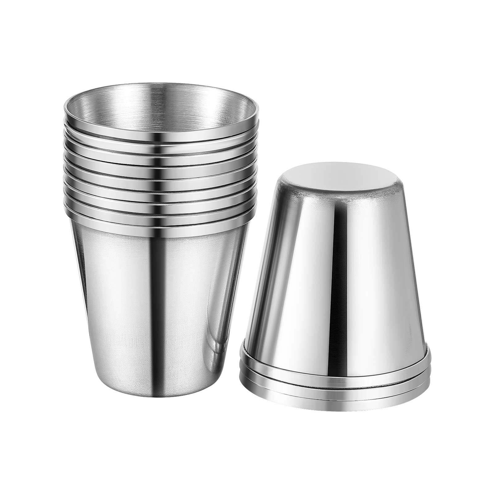 12Pcs Stainless Steel Drinking - Wine Beer Spirit recension och pris