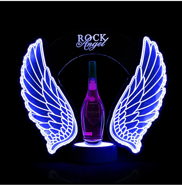 Rechargeable LED Flashing Ange - Wine Beers recension och pris