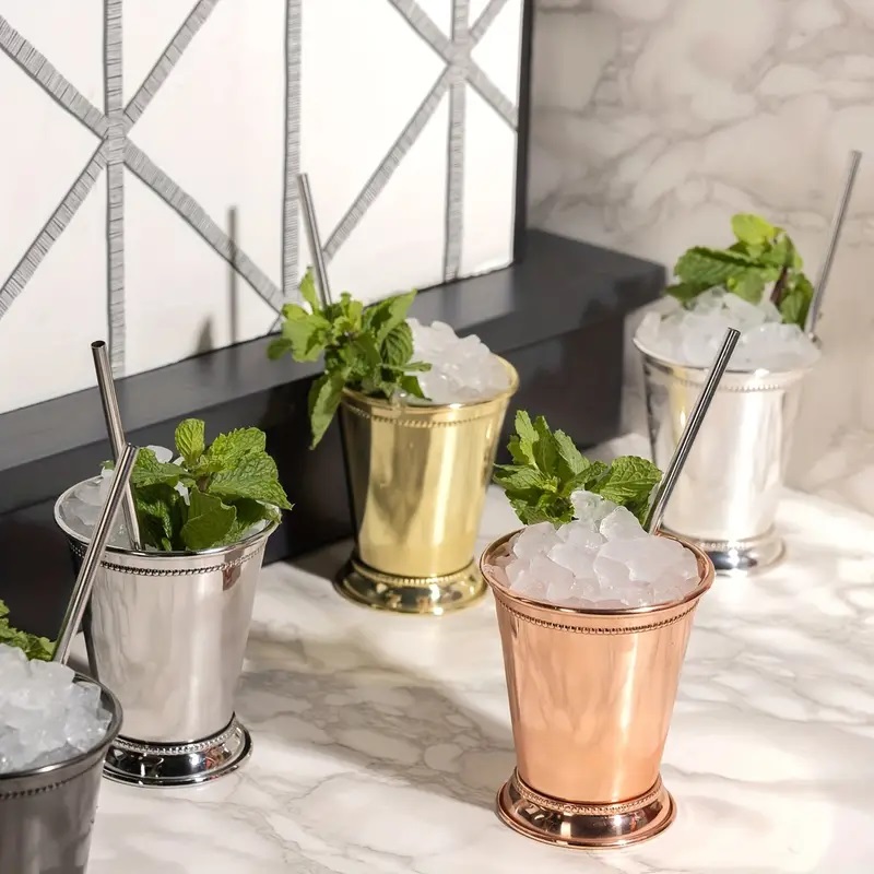tiki Mint Julep Mug Stainless  - Wine Beer Mix Drink recension och pris