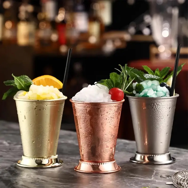 tiki Mint Julep Mug Stainless  - Wine Beer Mix Drink recension och pris