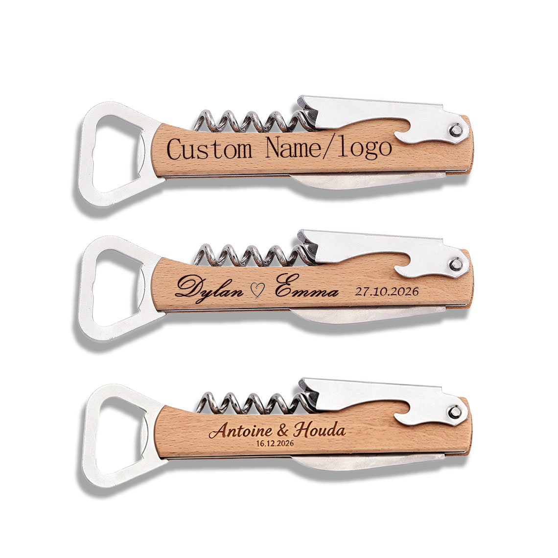 20pcs Personalized Engraved Wo - Wine With Beer Name recension och pris