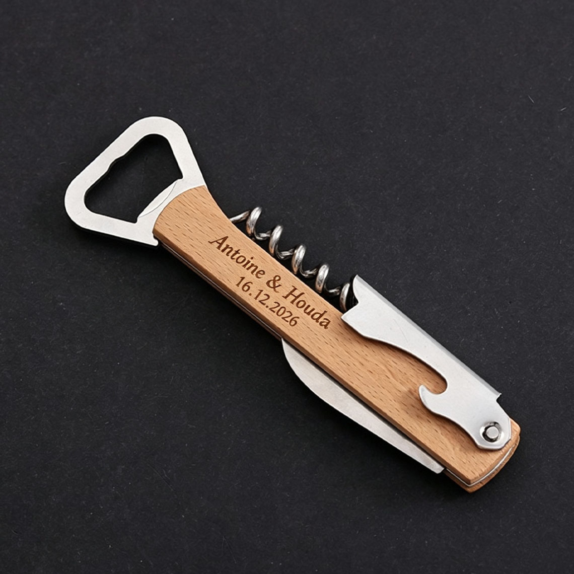 20pcs Personalized Engraved Wo - Wine With Beer Name recension och pris