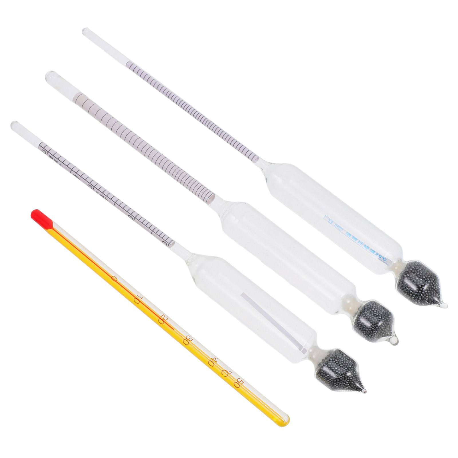 3Pcs Triple Scale Hydrometer A - Wine Beer Cider recension och pris