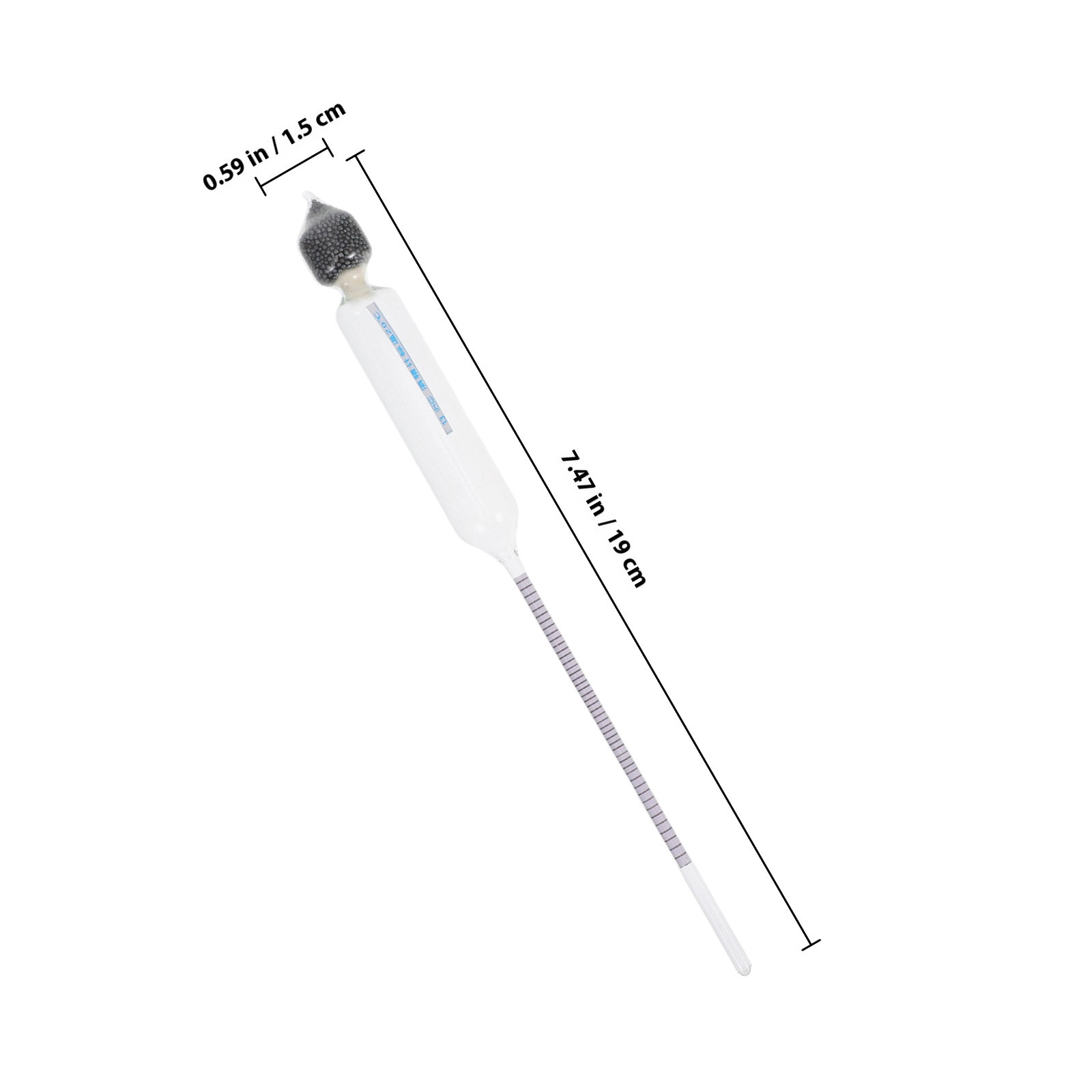 3Pcs Triple Scale Hydrometer A - Wine Beer Cider recension och pris