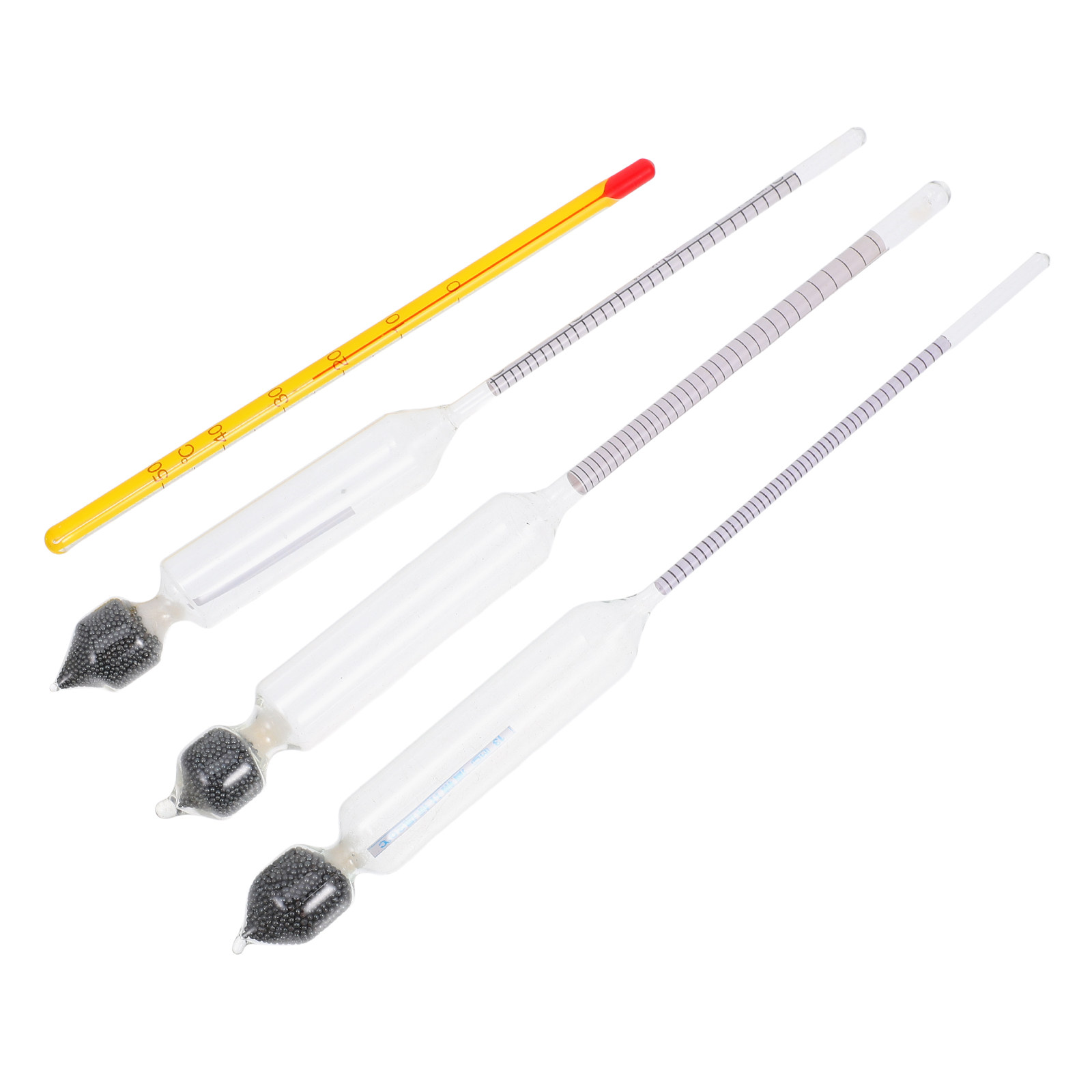 3Pcs Triple Scale Hydrometer A - Wine Beer Cider recension och pris