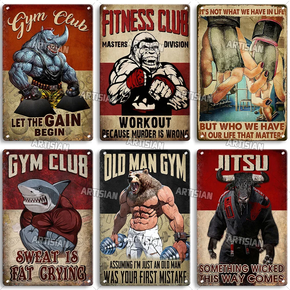 Old Man Gym Club Inspirational - Wine Tag Label recension och pris