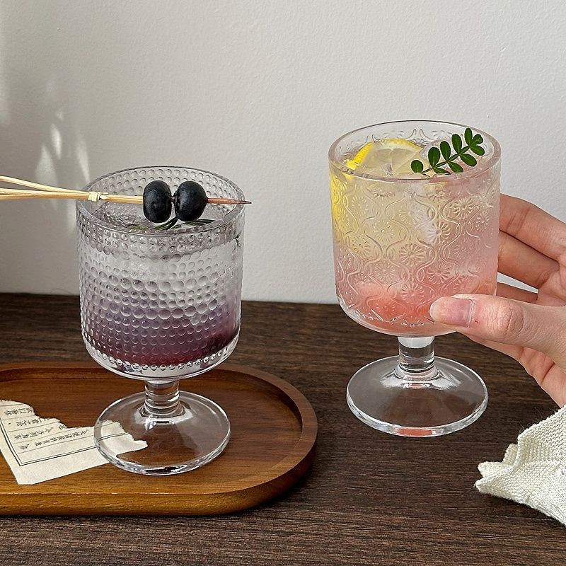 4pcs Set Vintage Embossed Mixe - Wine Beer Mix Drink recension och pris