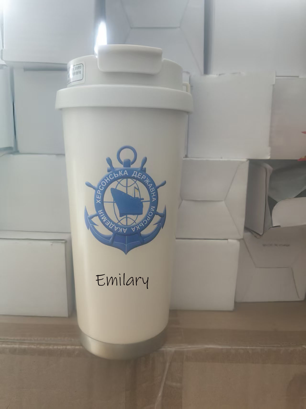 Customized logo 600ML water bo - Wine With Beer Name recension och pris