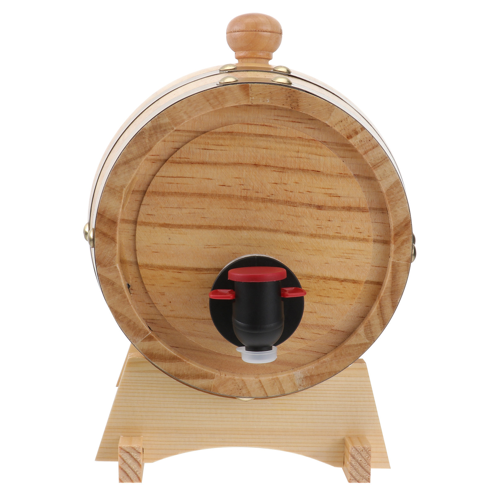 1Pcs Handcrafted Oak Wine Barr - Wine Beer Spirit recension och pris