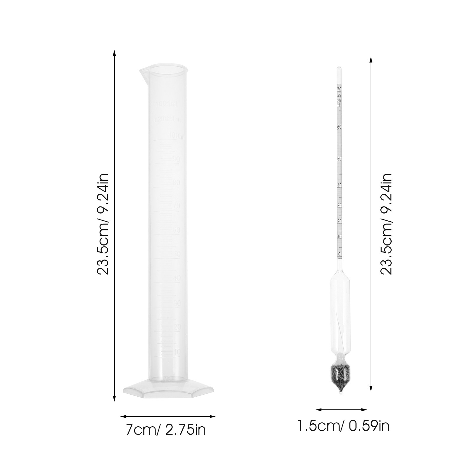 1Set Professional Alcohol Mete - Wine Beer Cider recension och pris