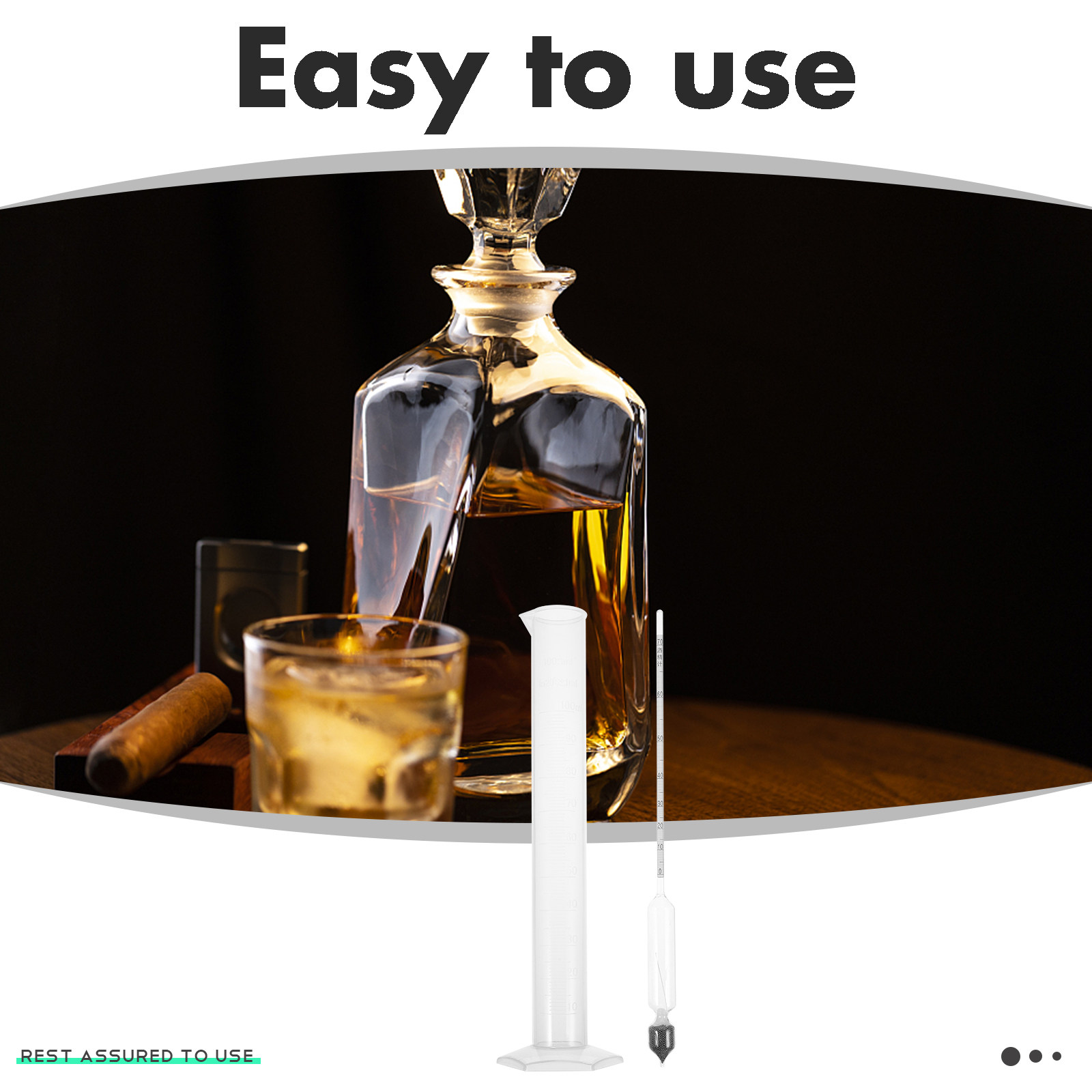 1Set Professional Alcohol Mete - Wine Beer Cider recension och pris