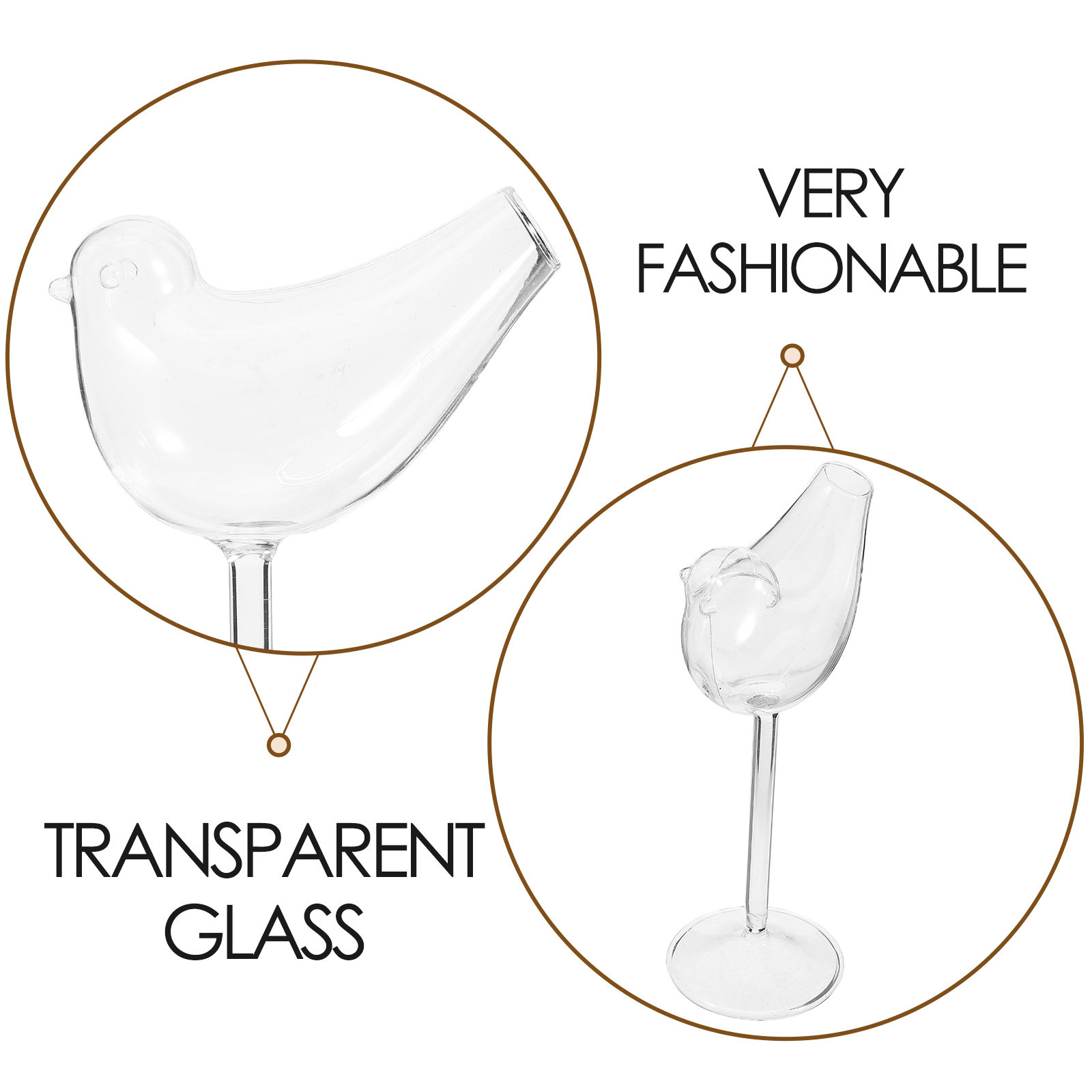 4Pcs Wine Cup Set Stylish Crea - Wine Beer Mix Drink recension och pris