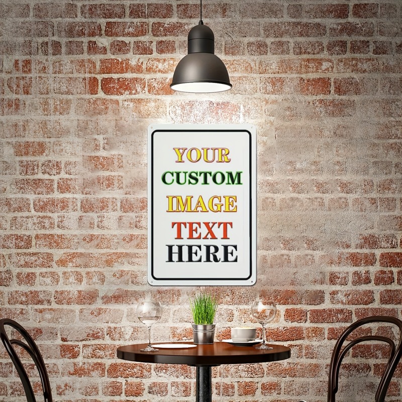 Custom Photo Rectangular Iron  - Wine Tag Label recension och pris