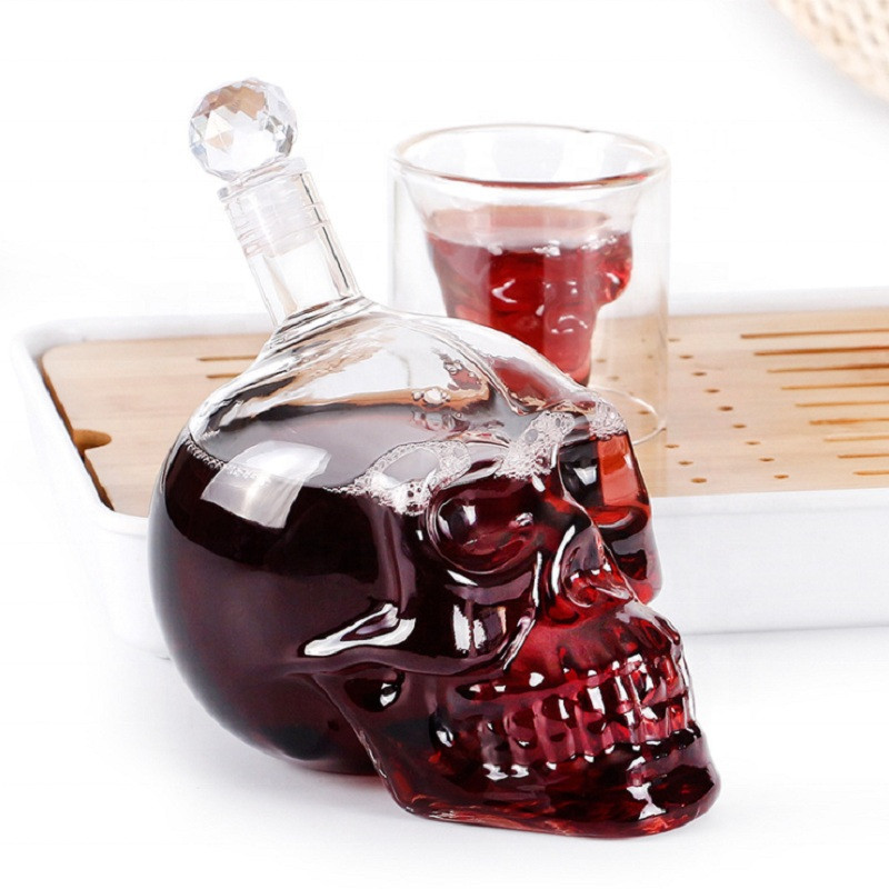 Creative Skull Head Decanter C - Wine Beer Spirit recension och pris
