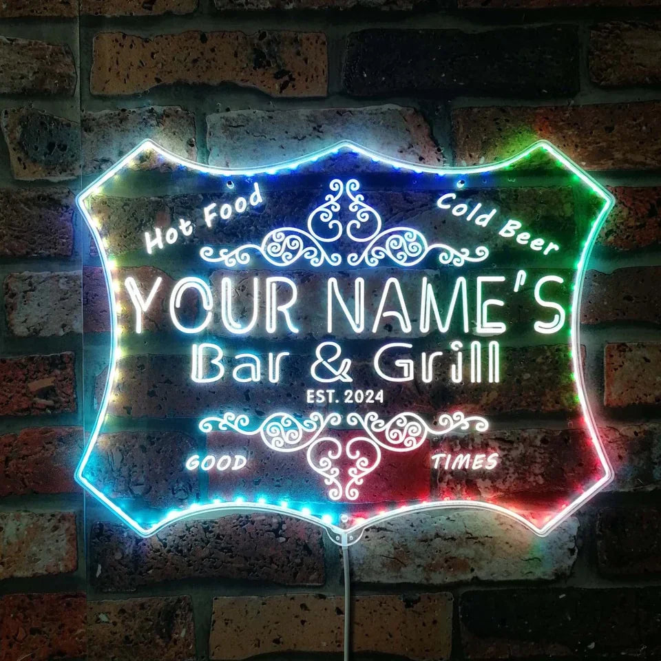 Personalized Your Name Bar & G - Wine With Beer Name recension och pris