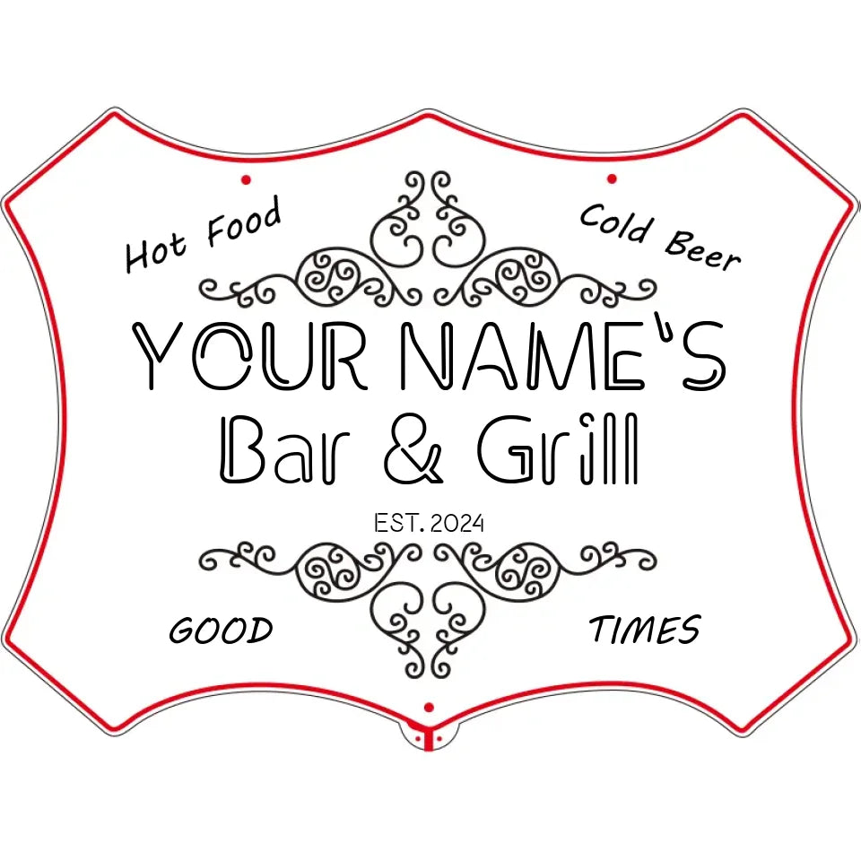 Personalized Your Name Bar & G - Wine With Beer Name recension och pris