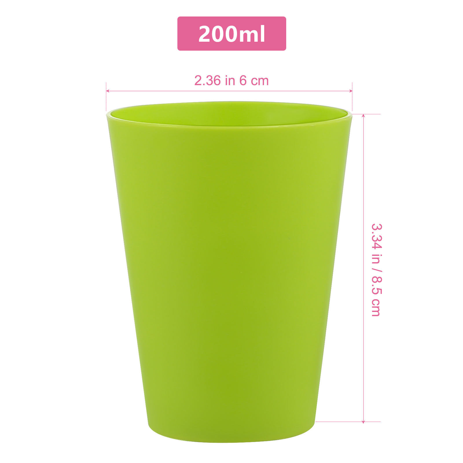 15Pcs Mixed Color Plastic Drin - Wine Beer Mix Drink recension och pris