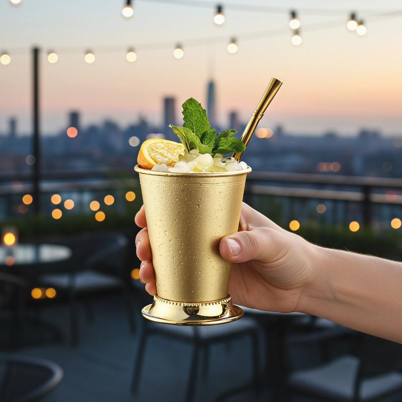 Stainless Steel Mint Julep Mug - Wine Beer Mix Drink recension och pris