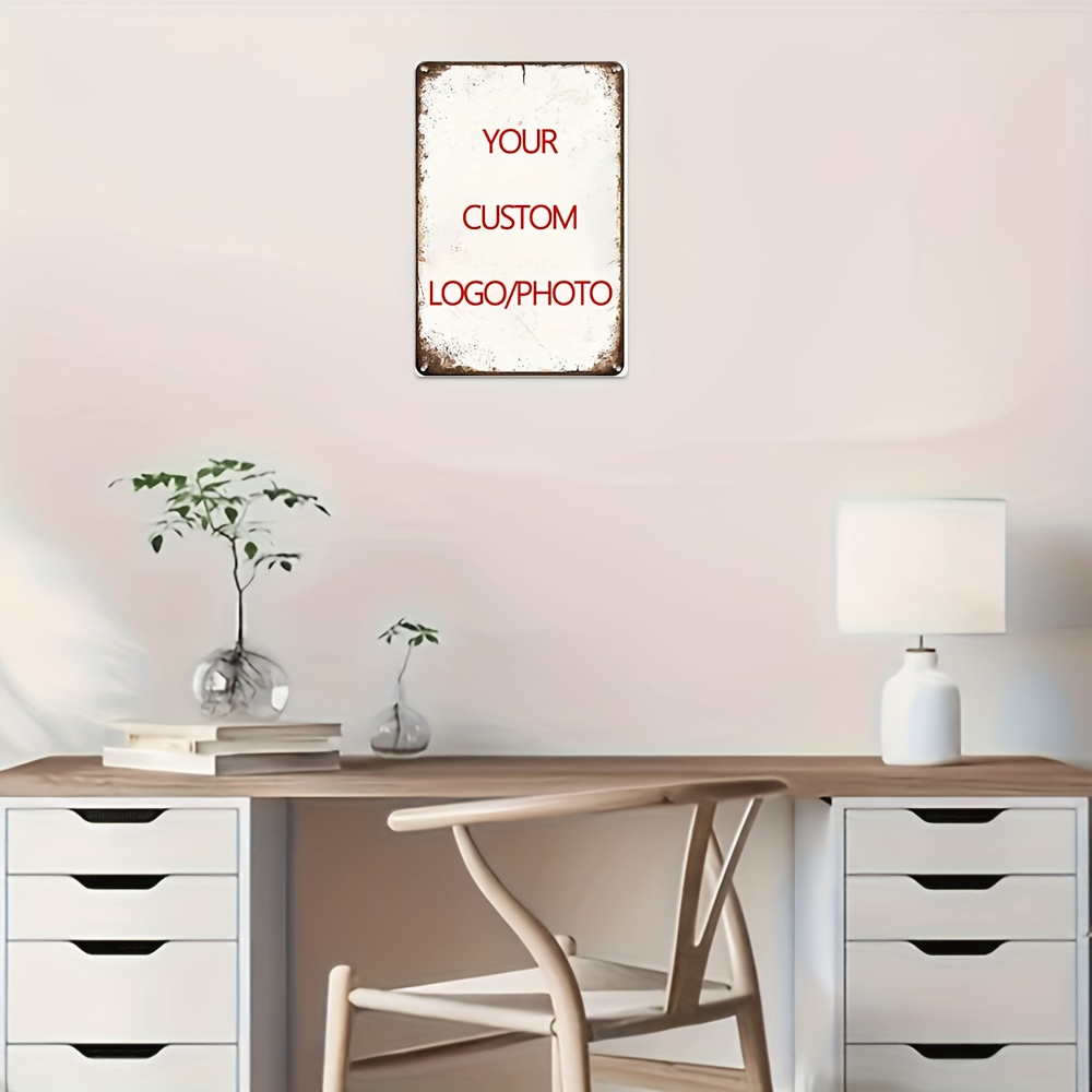 Custom Metal Tin Sign Personal - Wine Tag Label recension och pris