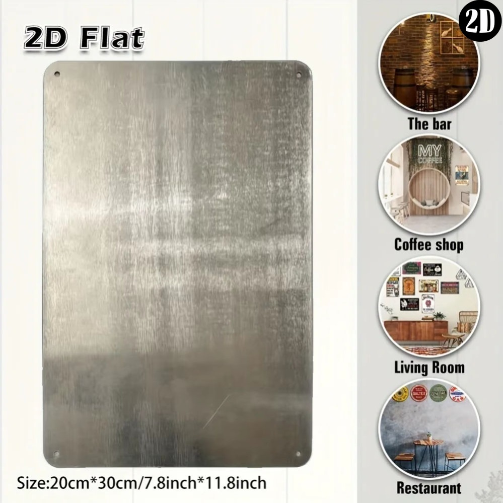 Metal Tin Sign, Brunette Girl  - Wine Tag Label recension och pris
